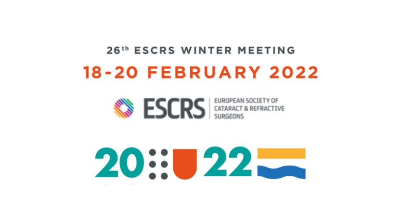 Amanhã começa o ESCRS 2022 Winter Meeting